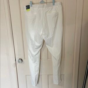 Nike White Stretch Chinos for Men